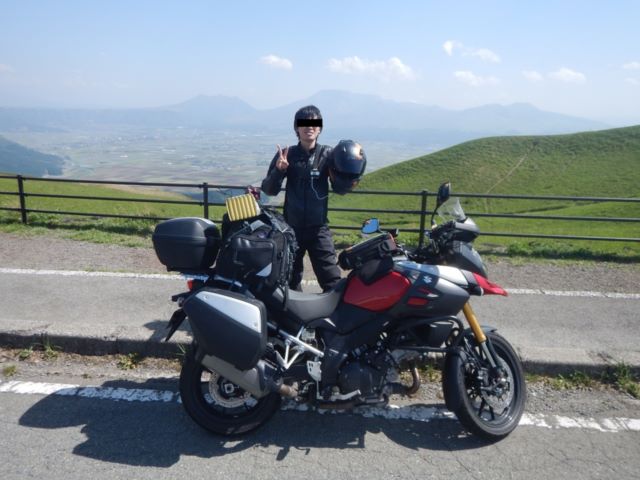 阿蘇で写真