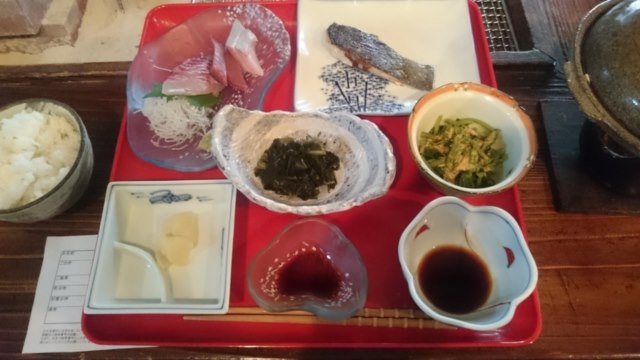 民宿でのご飯