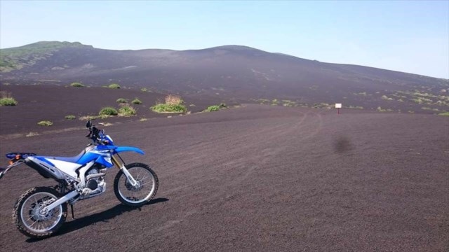 裏砂漠とWR250R