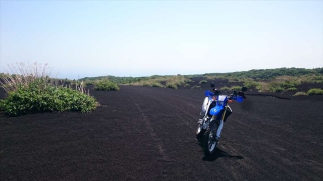 裏砂漠とWR250R