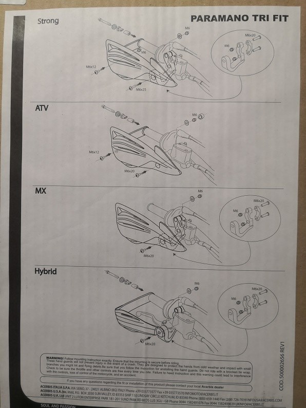 トライフィット説明書き