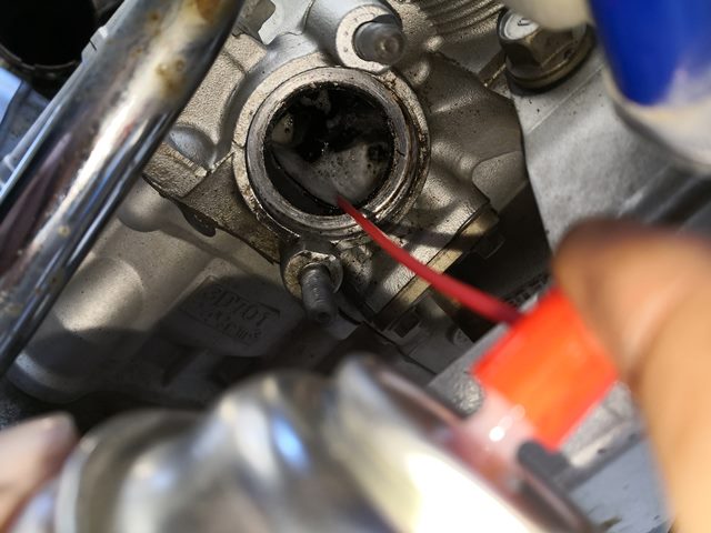 クリーナー注入